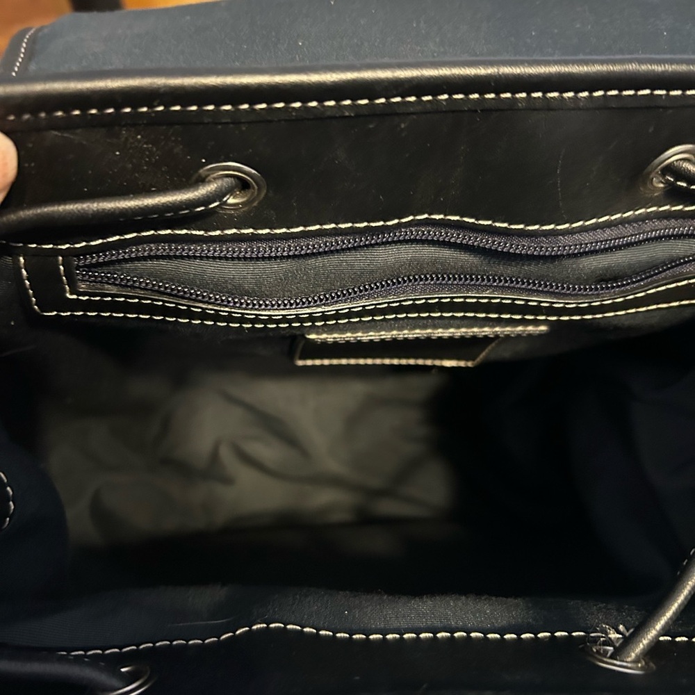 Black Coach Backpack - image 8